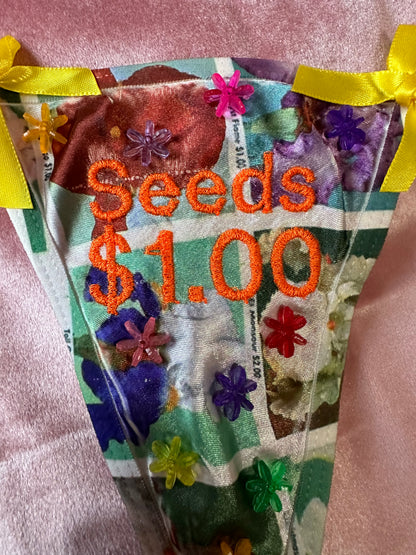 Seeds String Thong (XL)