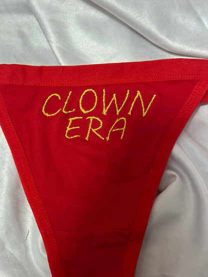 Clown Era Thong