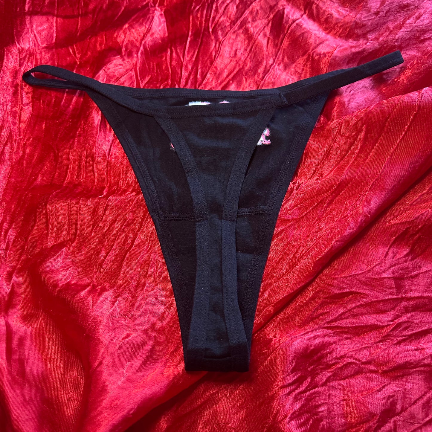 Doll Parts Thong (S) black/pink