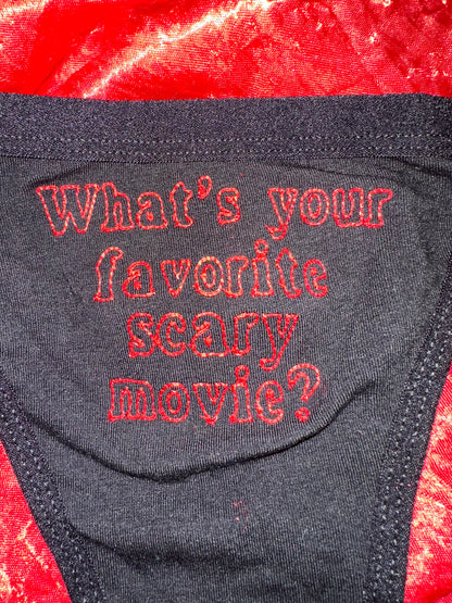 Favorite Scary Movie Thong