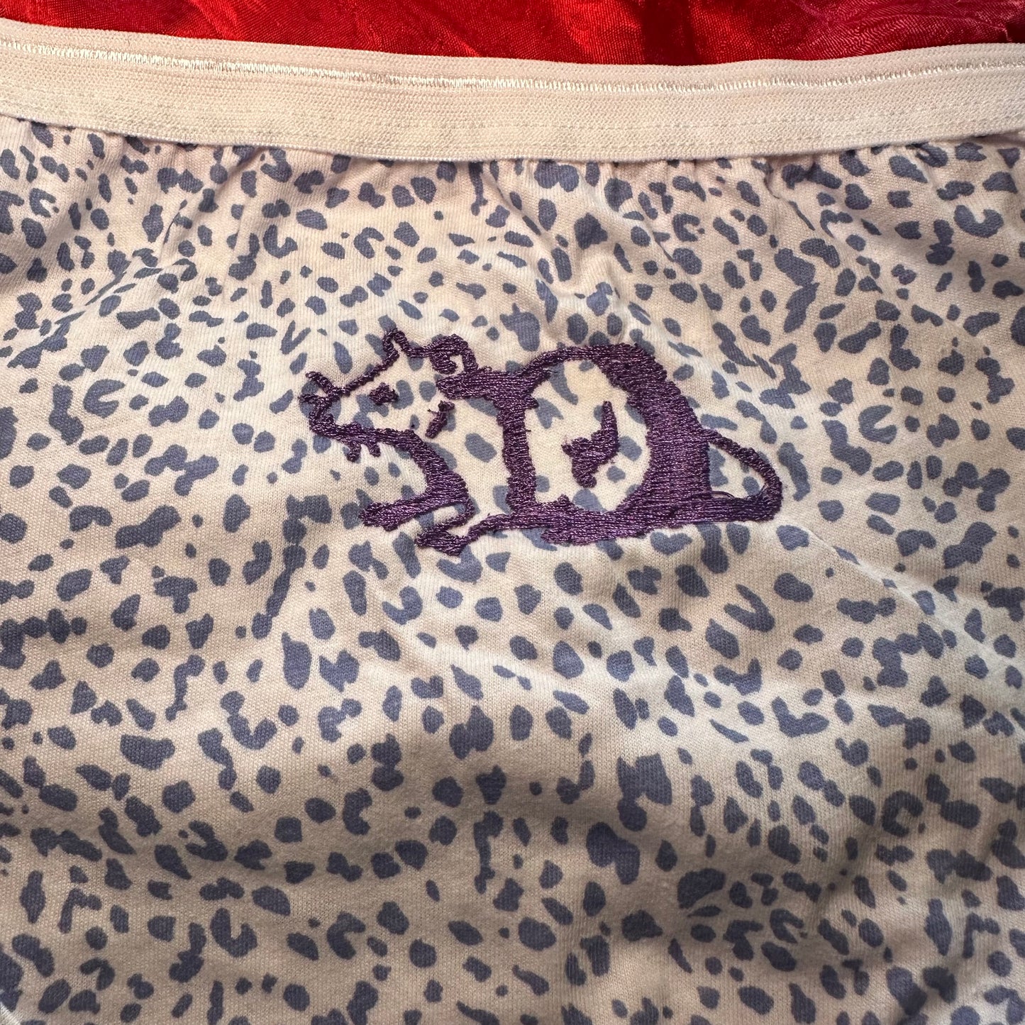 Rat Briefs (M) cheetah/purple