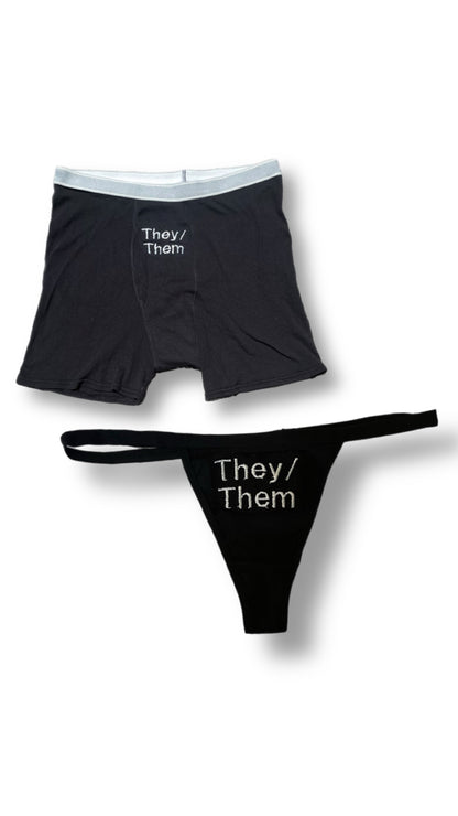 They/Them Pussy Underwear