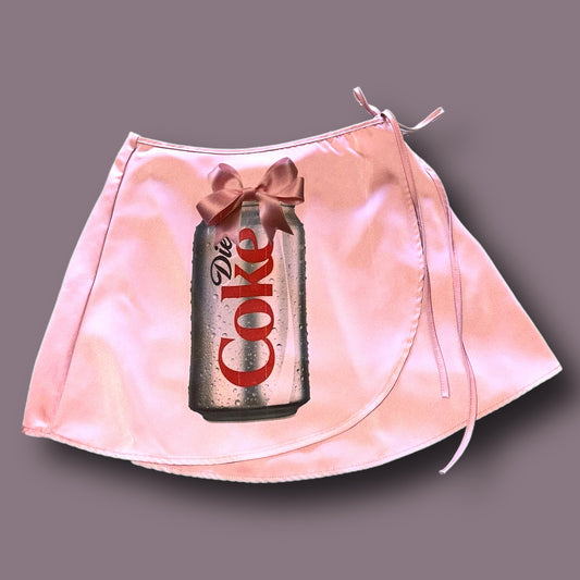 Diet Coke Wrap Skirt (S)