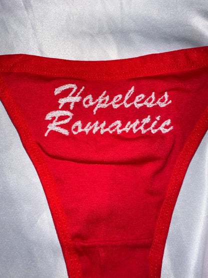 Hopeless Romantic Thong