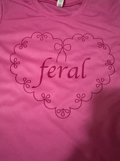 Feral Pink Top (L)