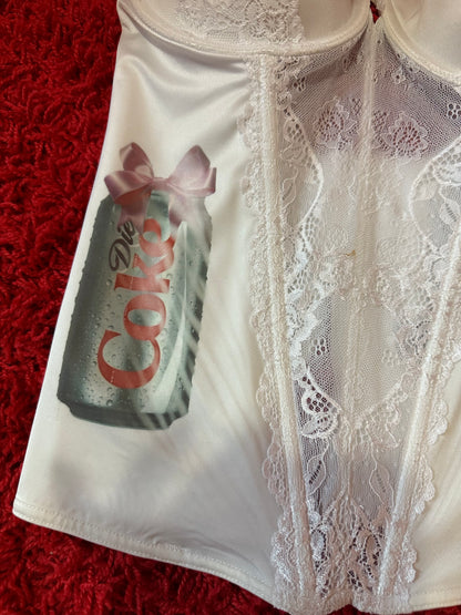 Diet Coke Corset Top (S)