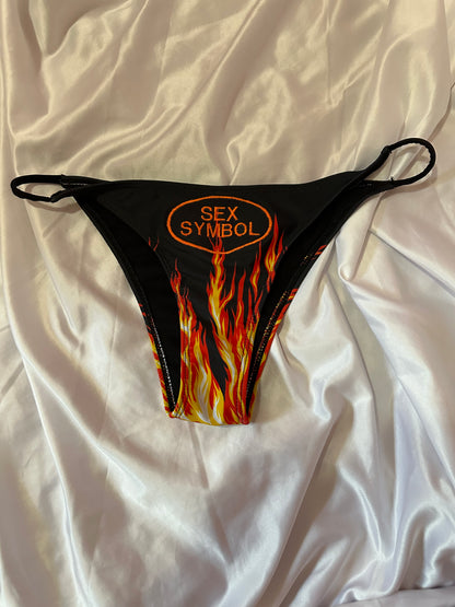 Sex Symbol Flame Bikini Bottoms (L)