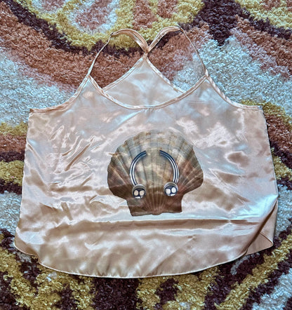 Pierced Shell Top (S)