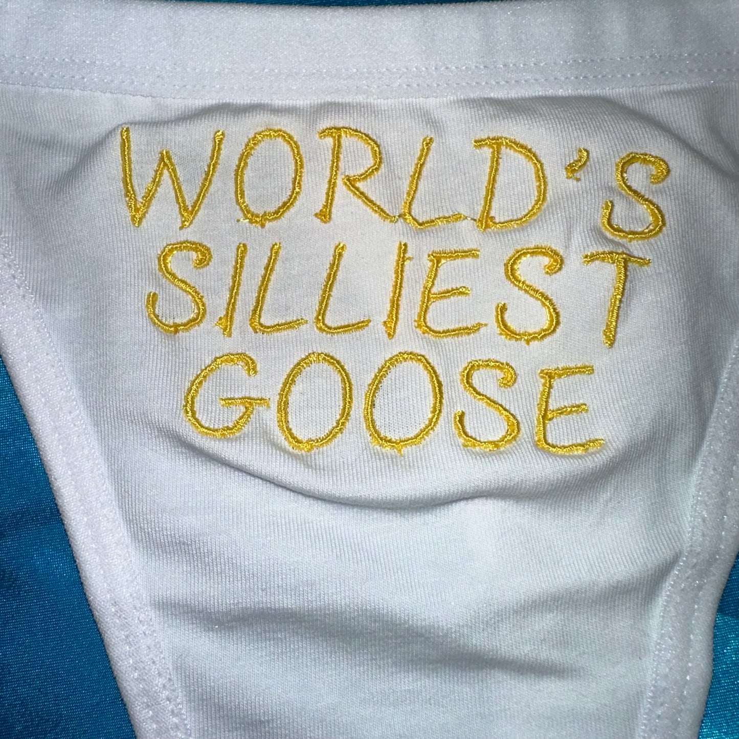 World’s Silliest Goose Thong