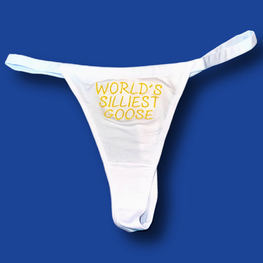 World’s Silliest Goose Thong