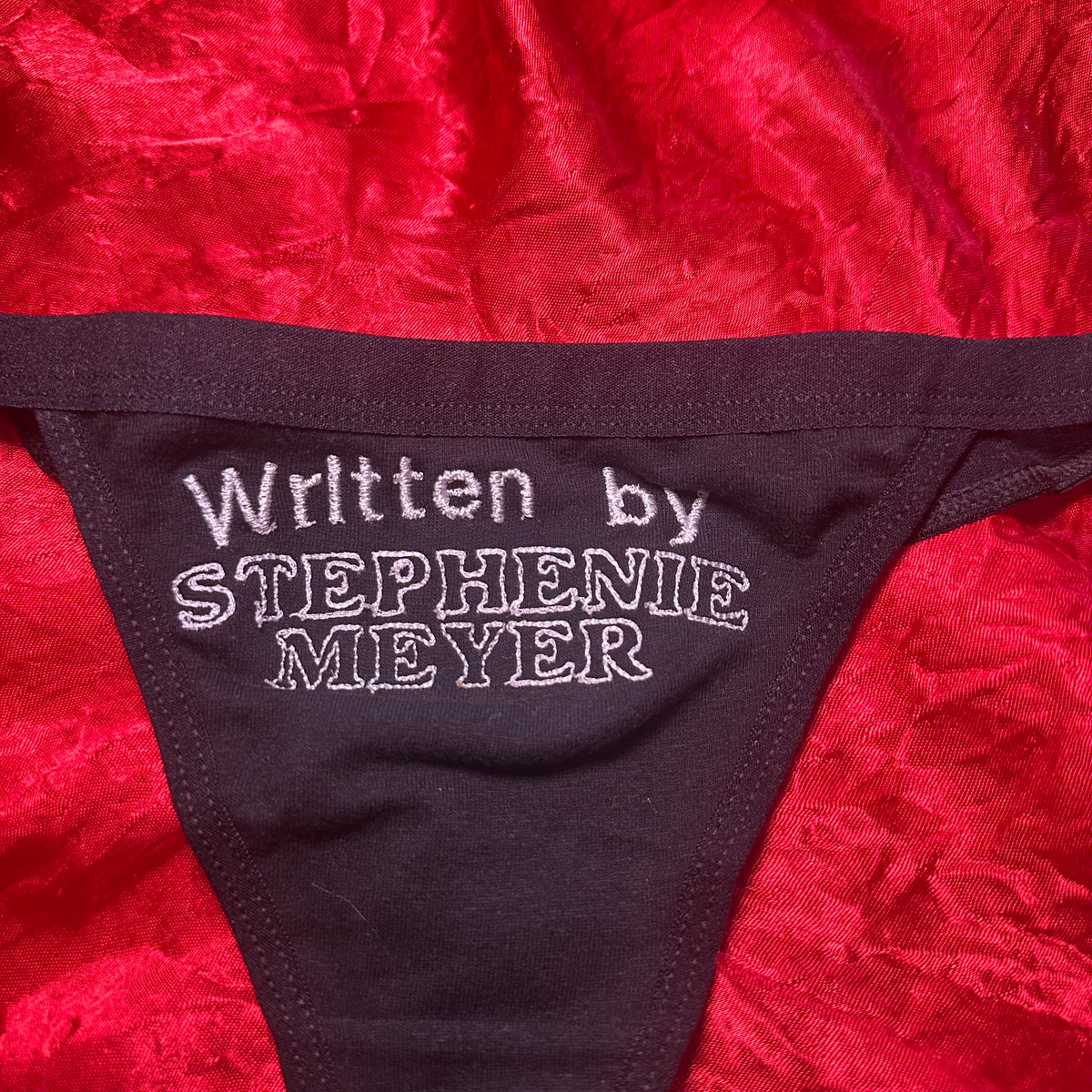 Stephenie Meyer Thong (M) black/white