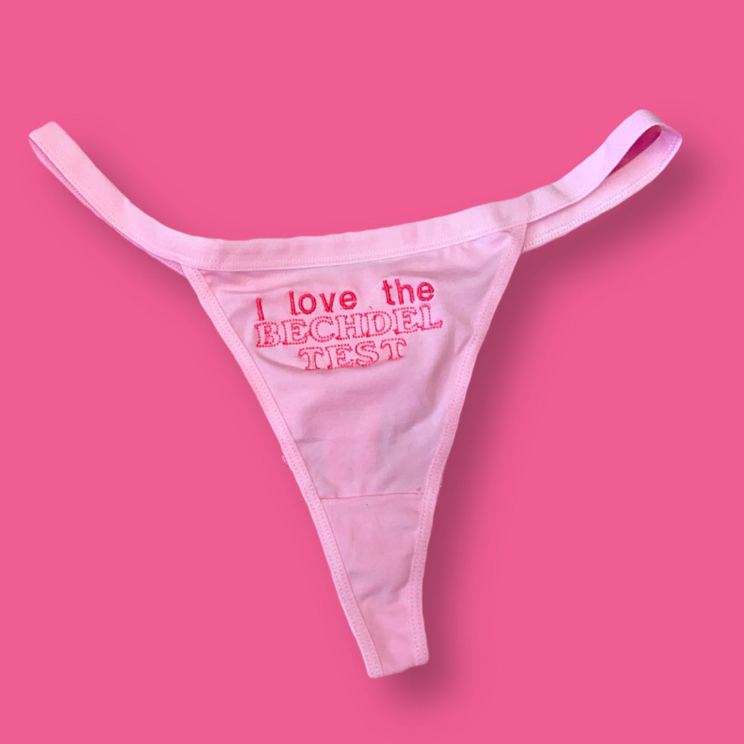 Bechdel Test Thong