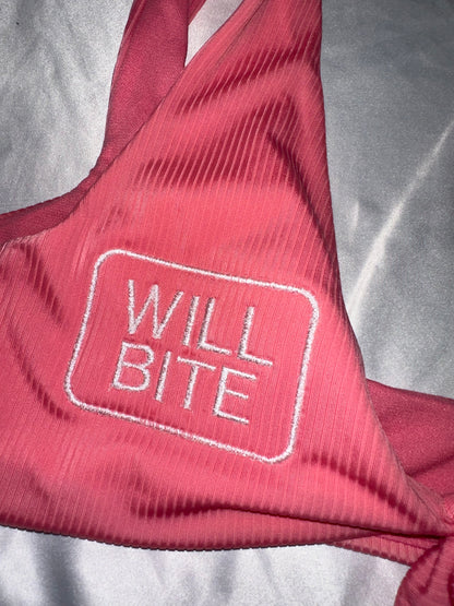 Tooth x Will Bite Bikini Top (L)