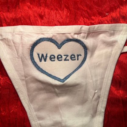 Weezer Thong (L) white/blue