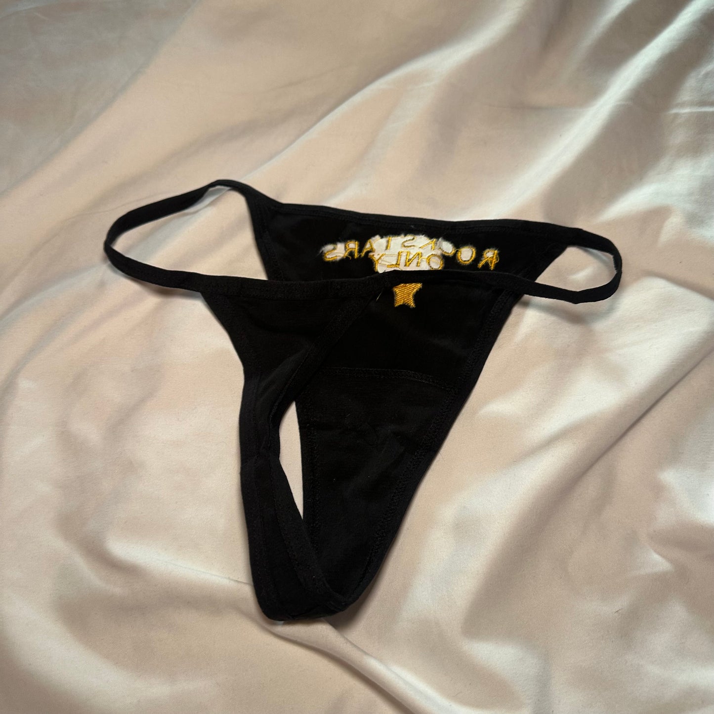 Rockstars Only Thong (S) black/yellow