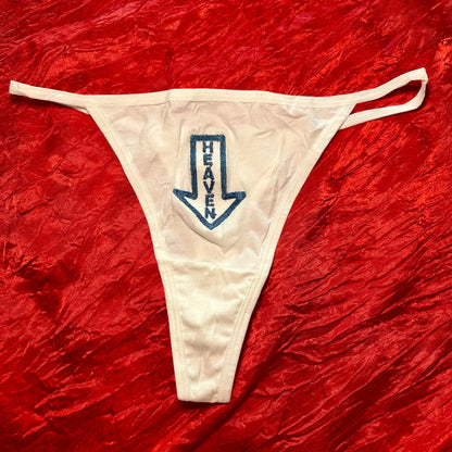 Heaven Arrow Thong (XXL) white/blue