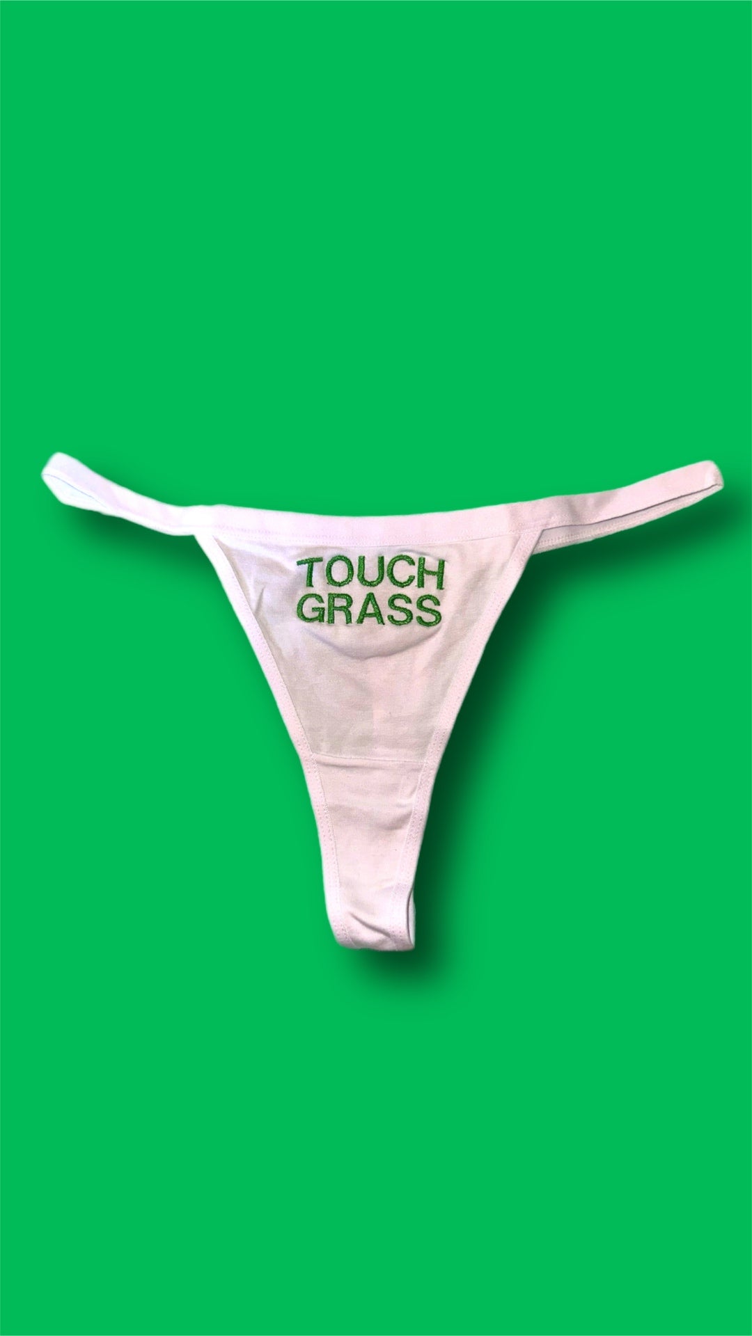 Touch Grass Thong