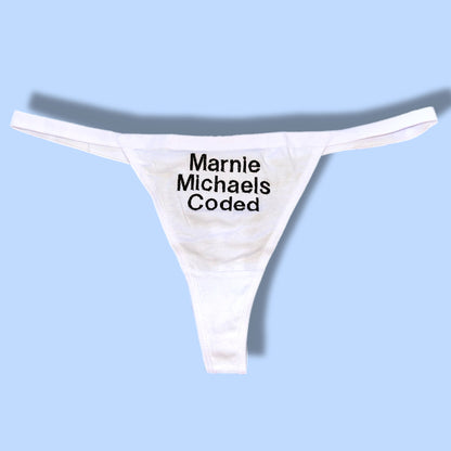 Marnie Coded Thong