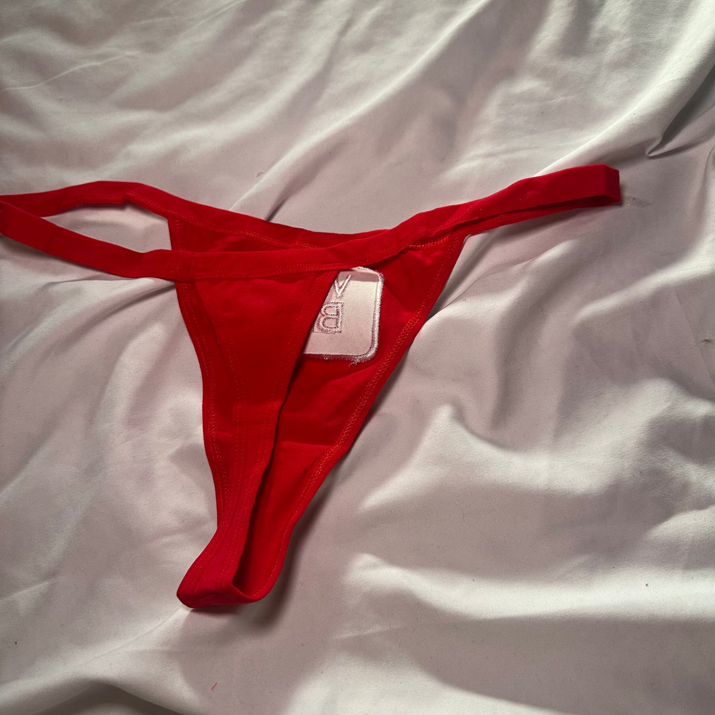Will Bite Thong (XL) red/white