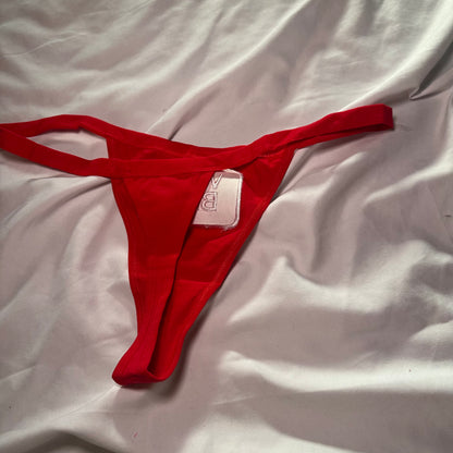 Will Bite Thong (XL) red/white