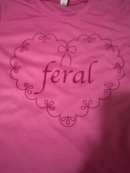 Feral Pink Top (L)