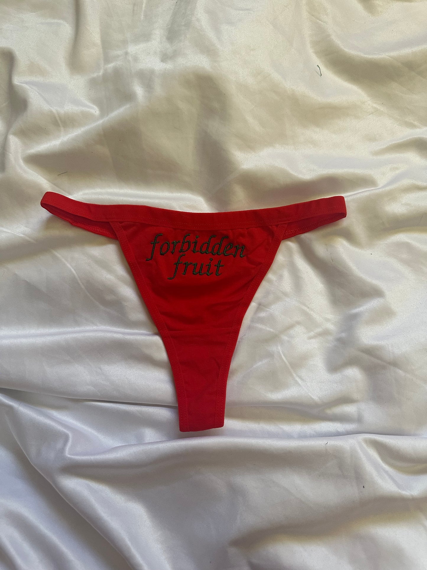 forbidden fruit Thong