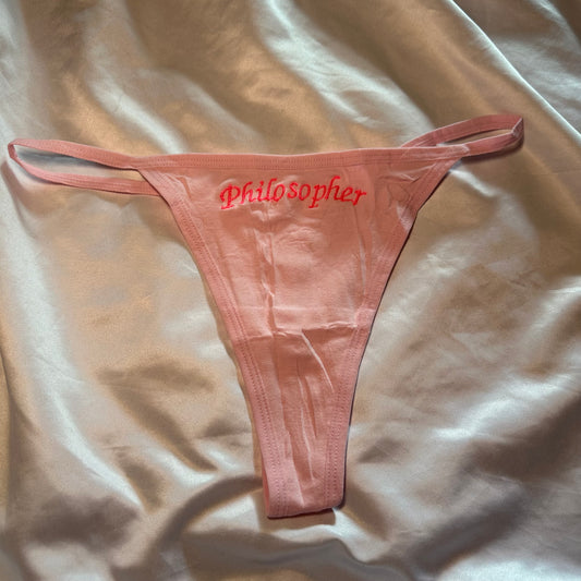 Philosopher Thong (M) pink/pink