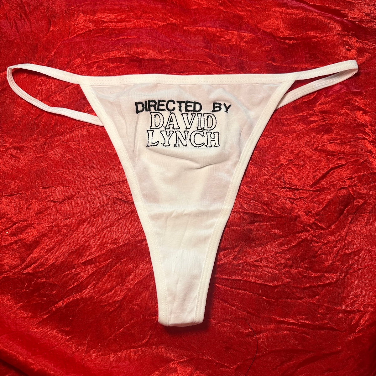 David Lynch Thong (XL) white/black