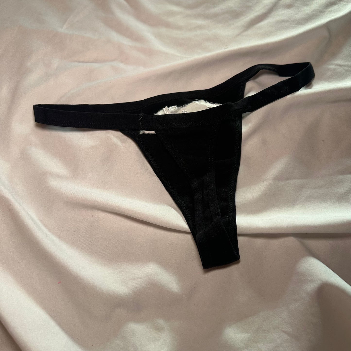 Full Bush Thong (M) black/white