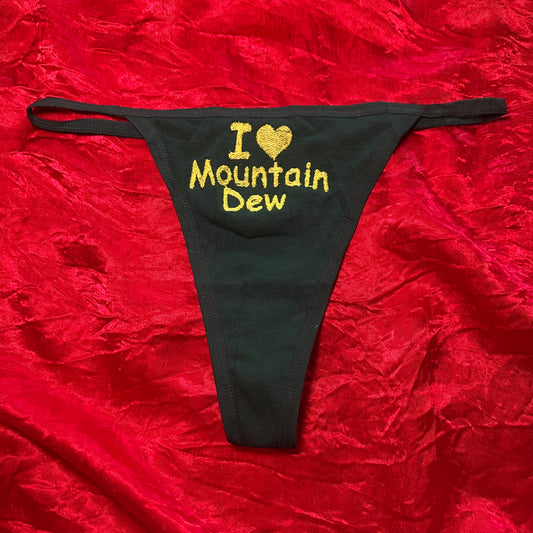 Mountain Dew Thong (S) green/green