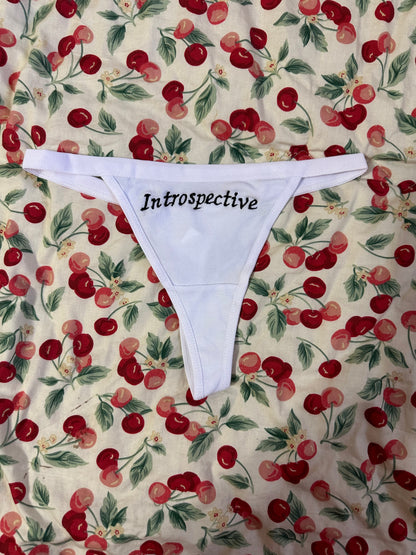 Introspective Thong