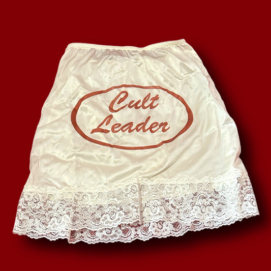 Cult Leader Mini Slip Skirt (S)