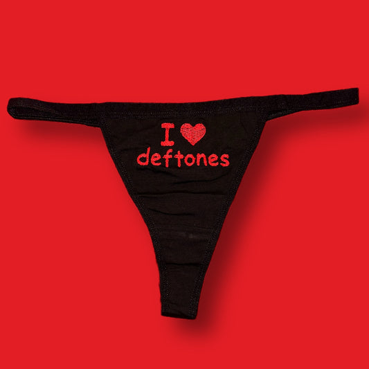 deftones Thong