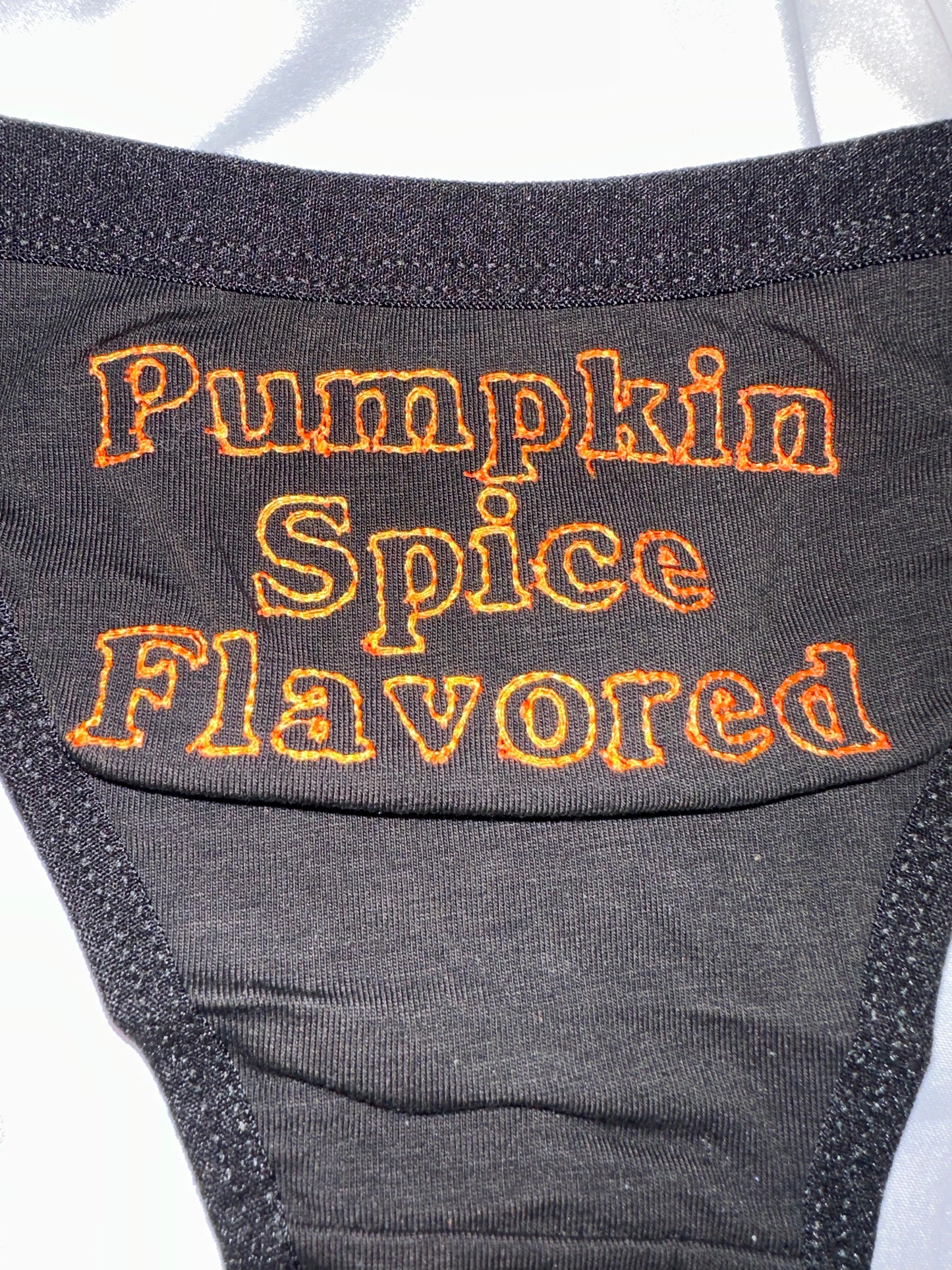 Pumpkin Spice Thong