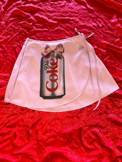 Diet Coke Wrap Skirt (S)