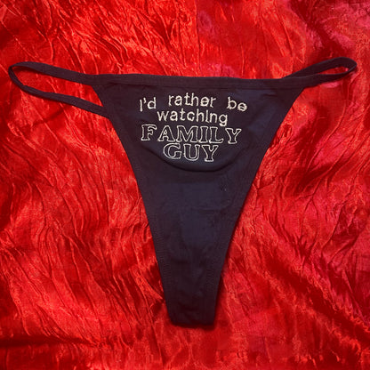 Family Guy Thong (M) navy/white