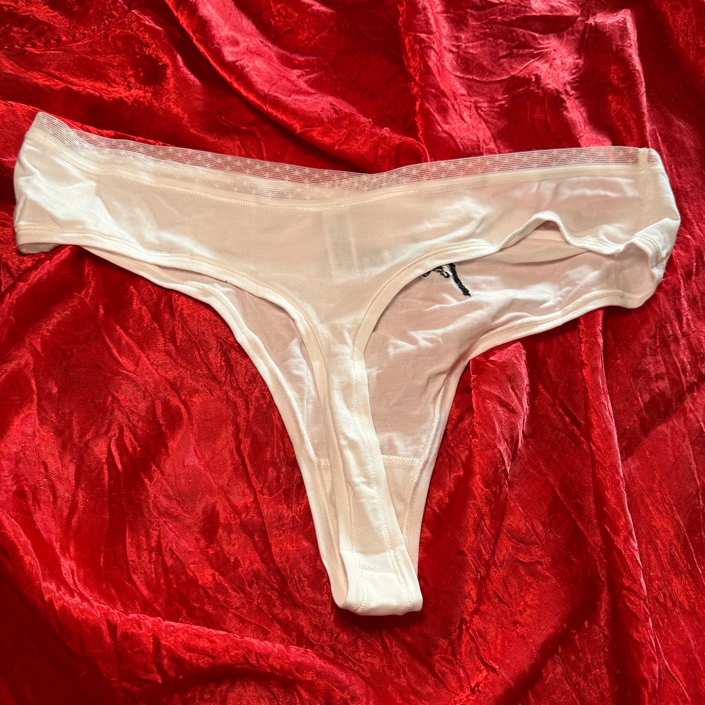 Please Pantie (XXL) white/black