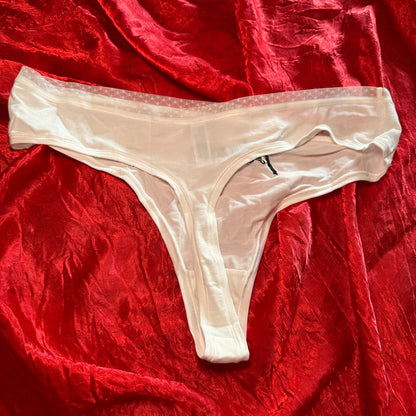 Please Pantie (XXL) white/black