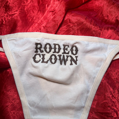 Rodeo Clown Thong (XL) beige/brown