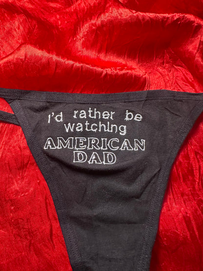 PREORDER American Dad Thong
