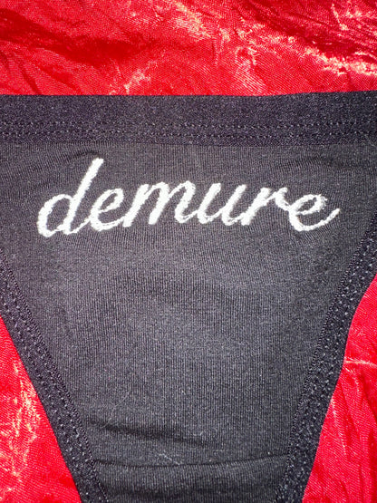 Demure Thong