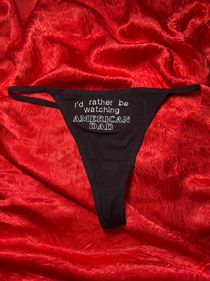 PREORDER American Dad Thong