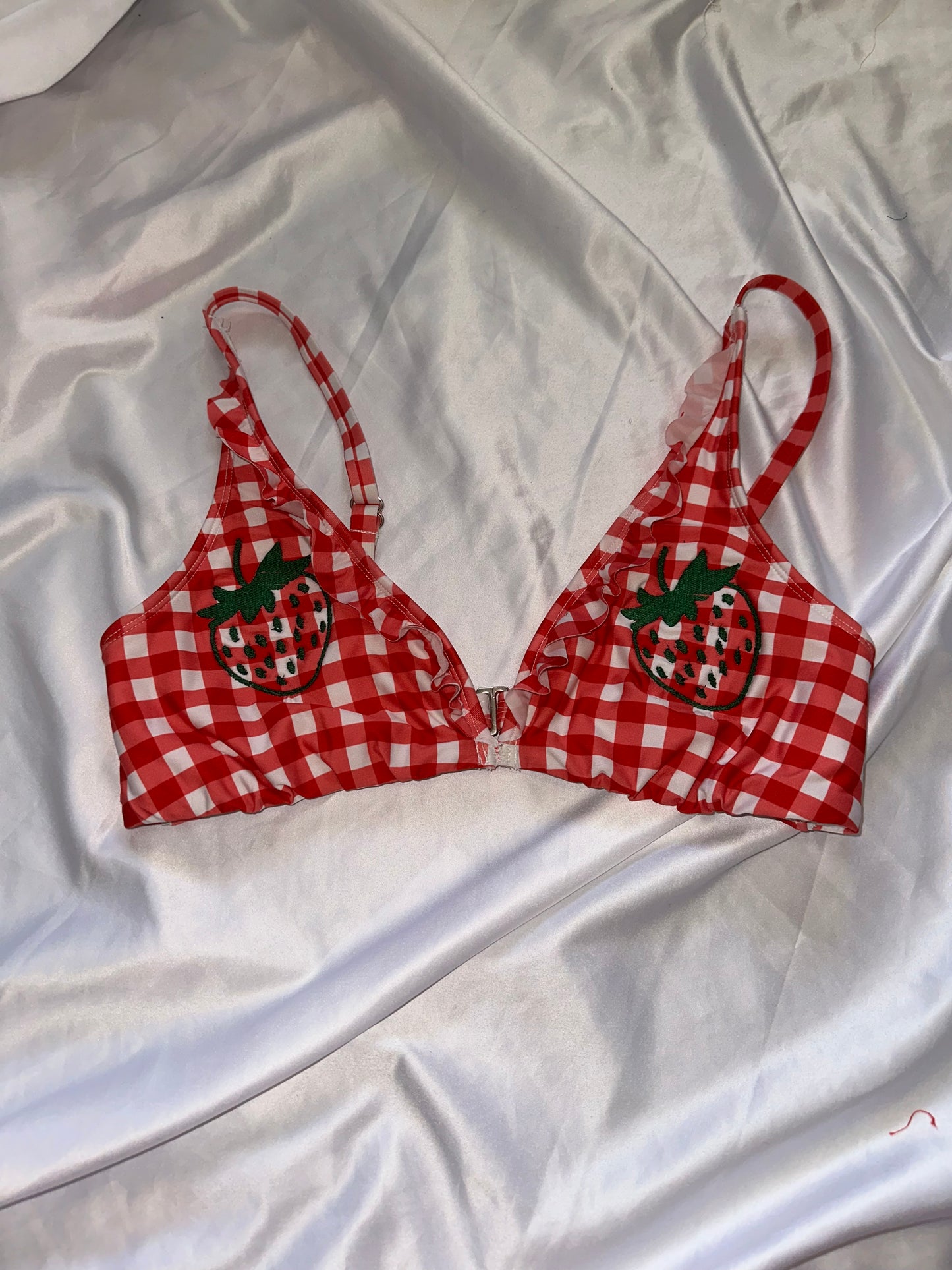 Strawberry Bikini Top (S)