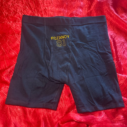 Rozanov Boxers (L) black/yellow