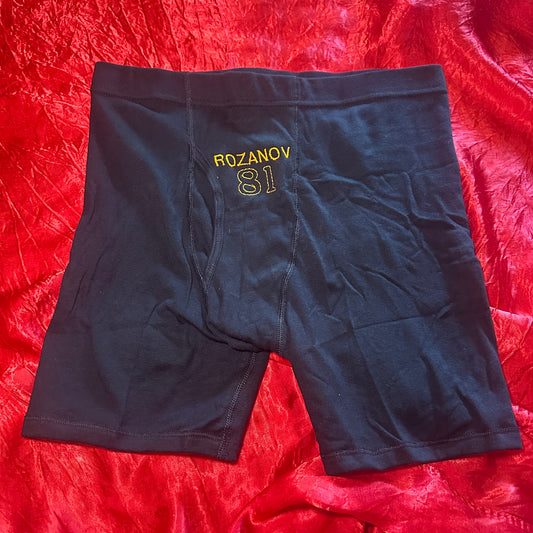 Rozanov Boxers (L) black/yellow
