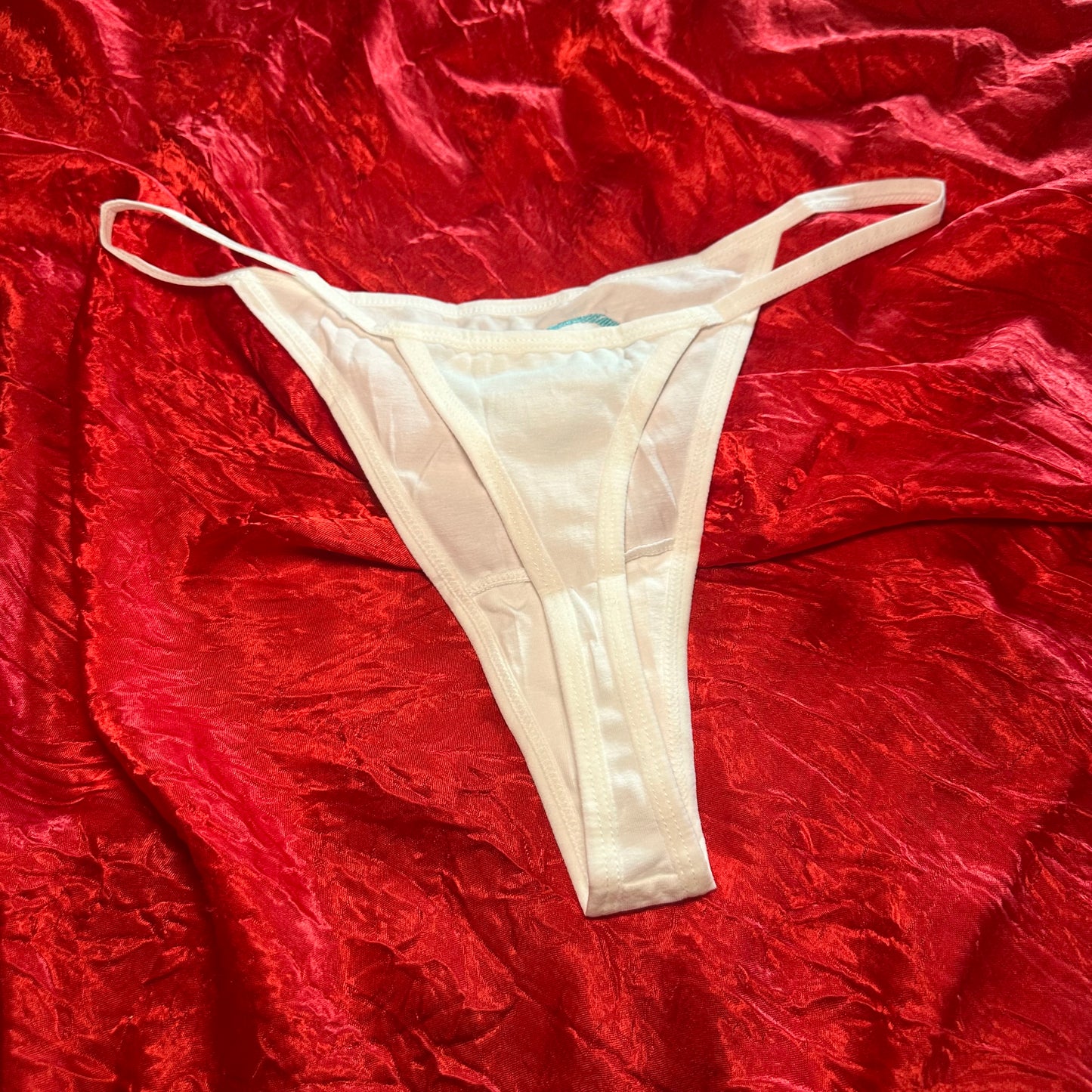 Weezer Thong (L) white/blue