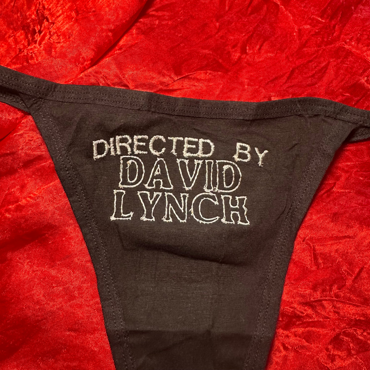 David Lynch Thong (S) black/white