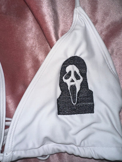 Ghostface Bikini Top (L)