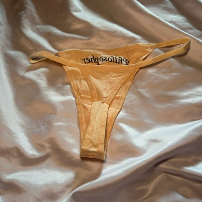 Philosopher Thong (M) beige/black