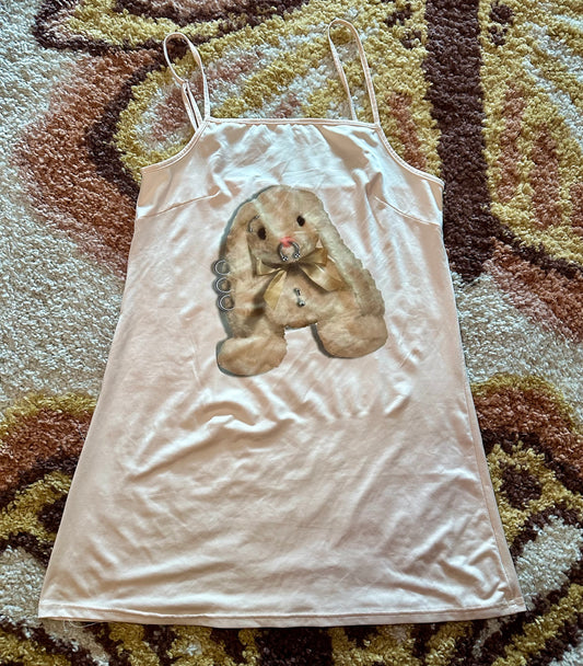 Pierced Bunny Slip Dress (M)